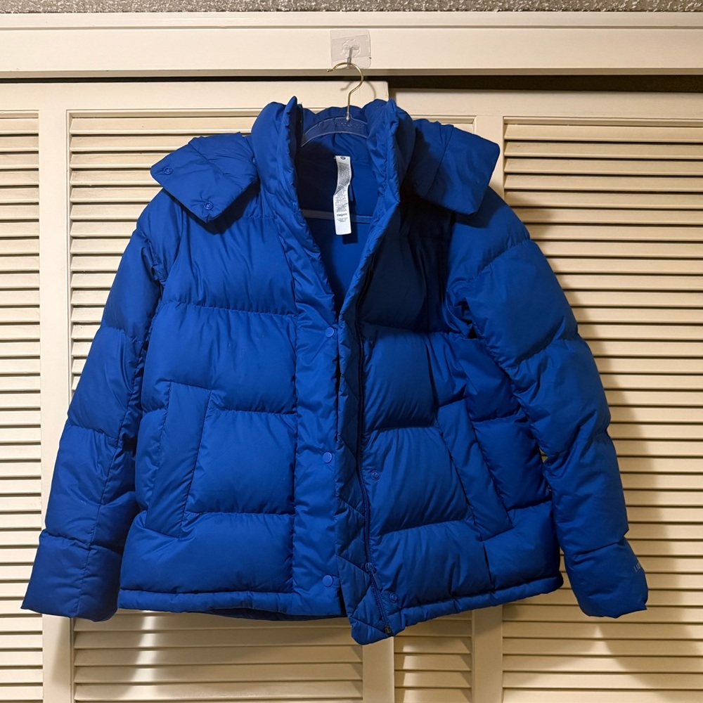 Wunder Puff symphony blue down Jacket - size 6 - Picture 2 of 6